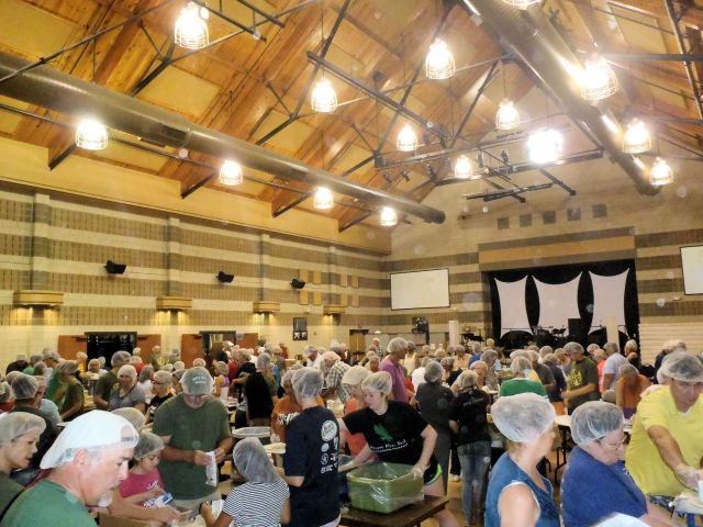 Packing 100,000 Meals for Feed My Starving Children