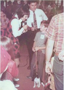 I entered my dog Gus in a pet show at the Washington County Fair when I was around 10 years old